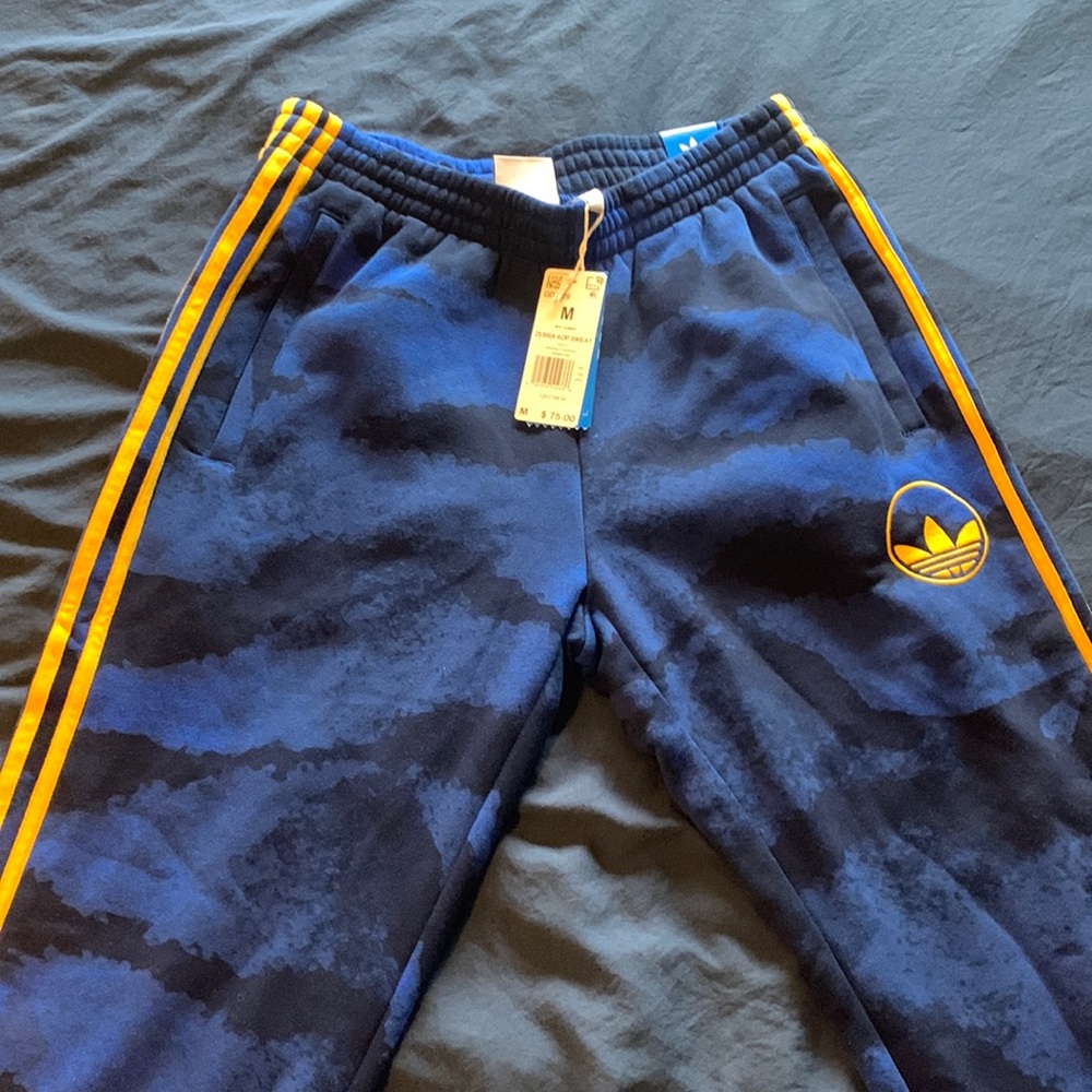 Adidas zebra AOP sweatpants